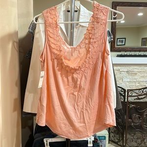 Anthropologie scoop neck soft sleeveless top